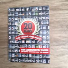 20 Jahre LUCKY STRIKE SONST NICHTS Mappe aus der Werbung von Lucky selten