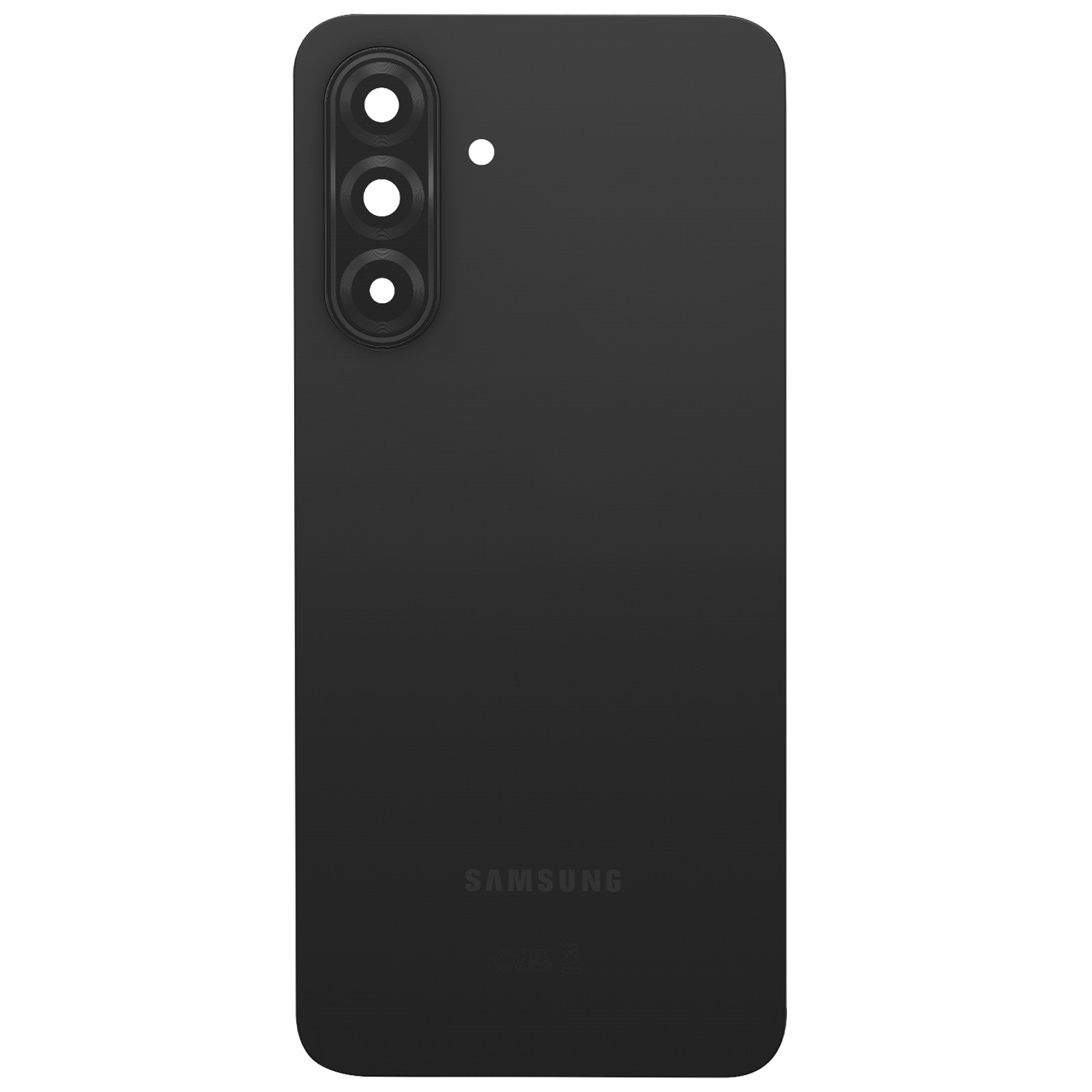 Cache batterie d'origine Galaxy A26 noir avec sticker autocollant de fixation