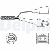 1X Delphi ES11000-12B1 Lambdasonde FüR Renault VW Chrysler Audi Peugeot