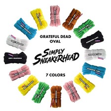 GRATEFUL DEAD OVAL SB DUNK COMPATIBLE REPLACEMENT SHOELACES LOW PACK LACES NEW