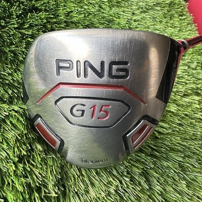 PING G15 Driver 12° Loft Men's Regular Flex TFC 149 D Graphite Shaft RH 46''