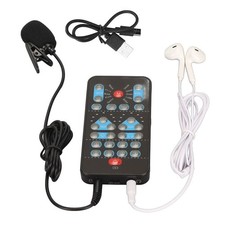 Multifunctional Handheld Voice Changer Sound Disguiser Portable With 8 Sounds
