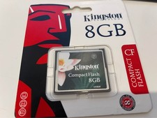 Kingston Compact Flash CF 1 GB Camera Memory Card NEW SEALED