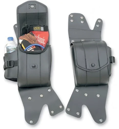 Saddlemen Cruisn Deluxe Alforja Bolsa Protectora Set Motocicleta Bicicleta de Calle EX000503 Foto 2 de 4