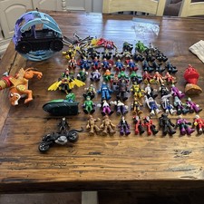 Lote de 57 figuras de acción Playskool Imaginext DC Super Heroes