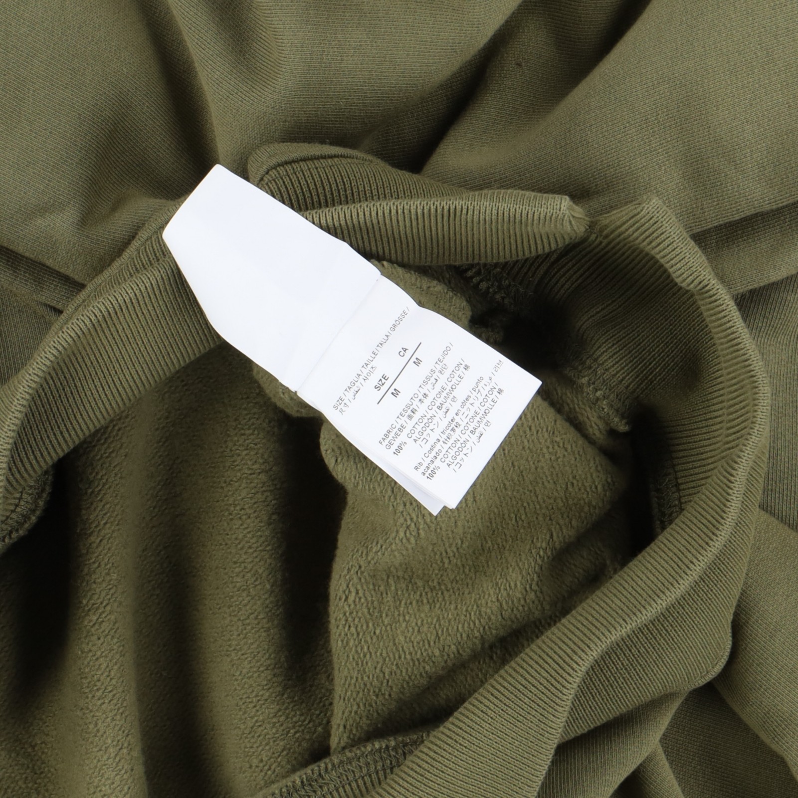 Off-White Green Caravaggio Boy Oversized Skate Hoodie | Size M FW21 RRP $620 image 6