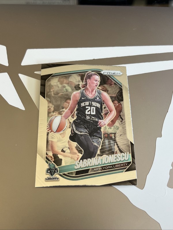2025 Panini Prizm WNBA #19 Sabrina Ionescu New York Liberty Card