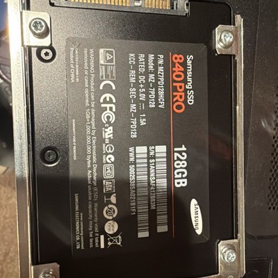 Samsung 840 Pro Laptop 128GB 2.5'' Solid State Drive (SSD)
