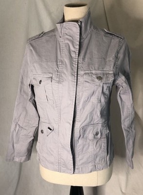 Thread And Supply Large Zip Up With Cover Button Jacket