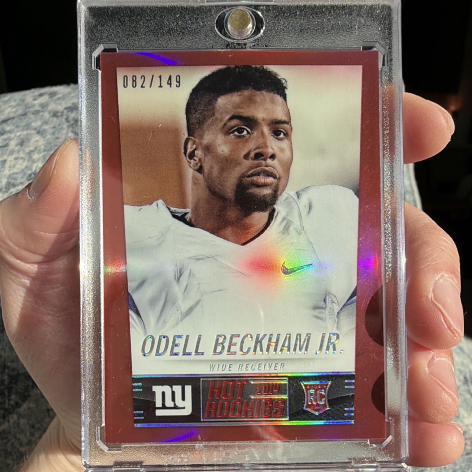 Odell Beckham Jr. Panini Hot Rookies #411 Red