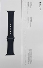 Genuine Apple Watch Sport Band 45mm  M/L for Apple Watch Series 9 -Midnight