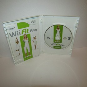 Wii Fit Plus / Wii Play Nintendo Wii Video Games with Manuals Lot of 2 Tested