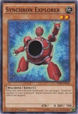 Synchron Explorer - SDSE-EN010 - Common - 1st Edition - Heavily Played