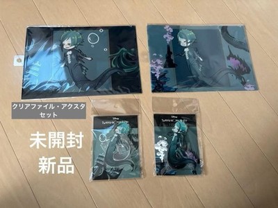 Twist Jade Floyd Leech Bros Mini Acrylic Stand & Clear File Set Disney Japan