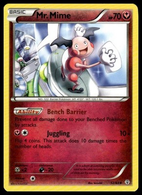 Mr. Mime 52/83 Uncommon Generations Pokemon Lightly Played