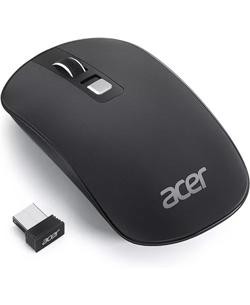 Acer Wireless Mouse 2.4 GHz Slim USB Black OMR242 Open Box TESTED WORKING