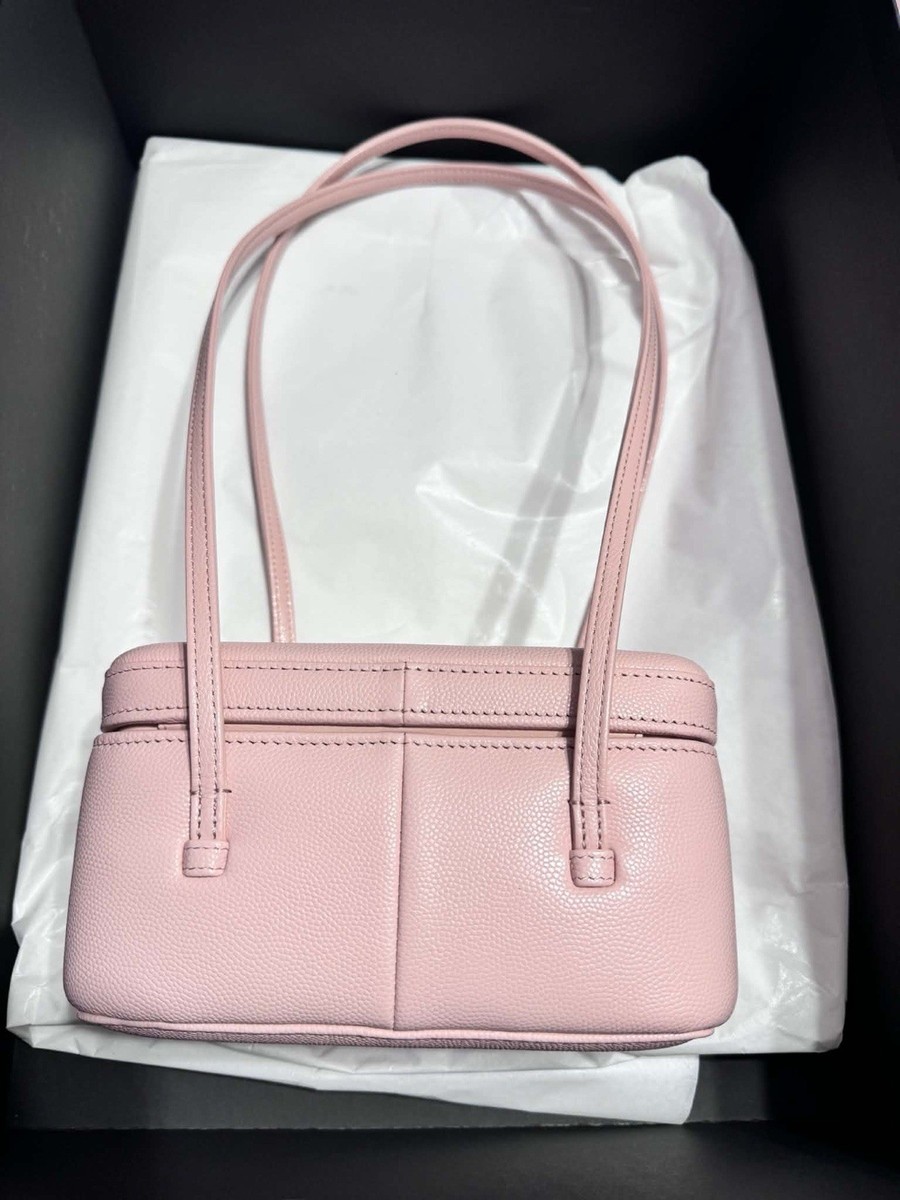 Auth BNIB Chanel Pink 26 Vanity Mini Preppy Coco Grained Calfskin