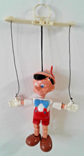 Vintage 1950s Walt Disney Prod. Pinocchio Marionette Puppet Toy Honk Kong