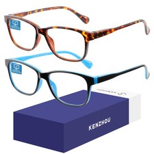 Blue Light Blocking Glasses Tortoise Transparent