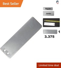 Aluminum Plant Labels Tree Tags Outdoor Markers 100 Pack Rectangular