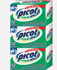 Sal De Uvas Picot Effervescent Powder Solution Antacid 3-Pack of 12 Antacid P..