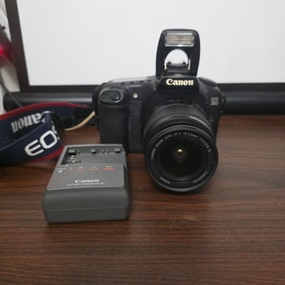 Canon EOS 20D w/ 18-55mm Zoom Lens, W/ Battery And Charger