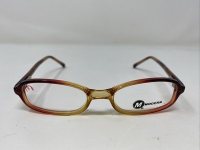 Modern Optical SPECKLE PURPLE 44-17-130 Red Fade Full Rim Eyeglasses Frame W476