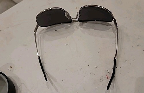 VonZipper Adult Skitch Wireframe Vintage Gray Grey Chrome Sunglasses Case Cloth - Picture 13 of 19