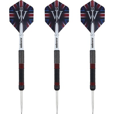 Unicorn Steel Darts James Wade 2-Tone 80% Tungsten Steeltip Darts Steeldart NEU