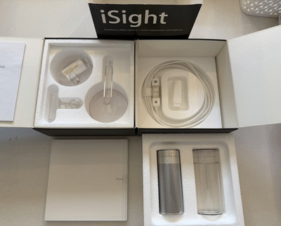 Apple iSight External FireWire Camera   Complete in ORIGINAL Box | TESTED