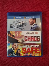 The Bank Job / Chaos / Safe (Blu-Ray, 2014, 3-Disc Set)