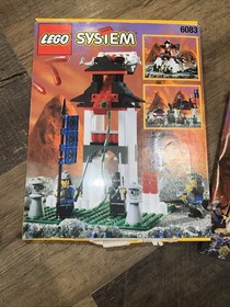 LEGO Ninja Set #6083: SAMURAI STRONGHOLD NOT Complete w/ Manual & Box (1998)