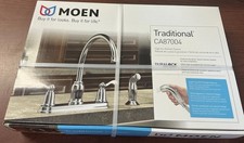 NEW SEALED MOEN Banbury CA87004 Chrome Kitchen Faucet W/SideSprayer B13