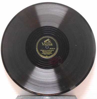 Prelude in C Sharp Minor/Eight Piano Ensemble (12'', 78 rpm, Victor, 36140)