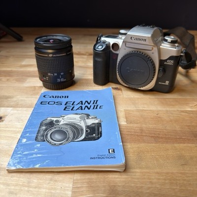 Canon EOS Elan II E Film Camera w/Canon Ultrasonic 28-80 mm Lens
