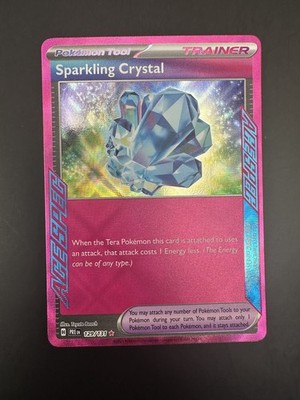 Sparkling Crystal Prismatic Evolutions 129/131 ACE SPEC Pokemon TCG