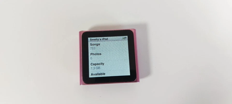 Apple iPod Nano 6th Generation - Pink - 8GB - A1366 Tested See Video - Image 2 of 4