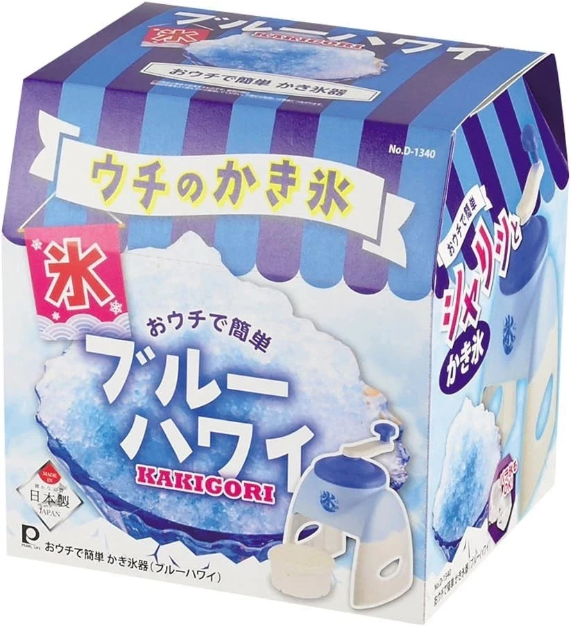Pearl Japan Kakigori Shaved fluffy Snow Ice Maker Manual D-1341