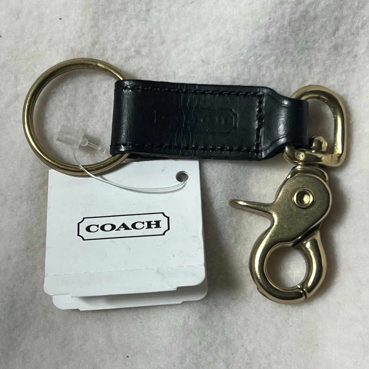 Coach Leather Letters, Numbers & Symbols Key Chains, Rings
