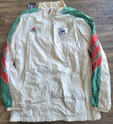 Adidas Mexico France 98 World Cup Windbreaker Futbol Jacket Size