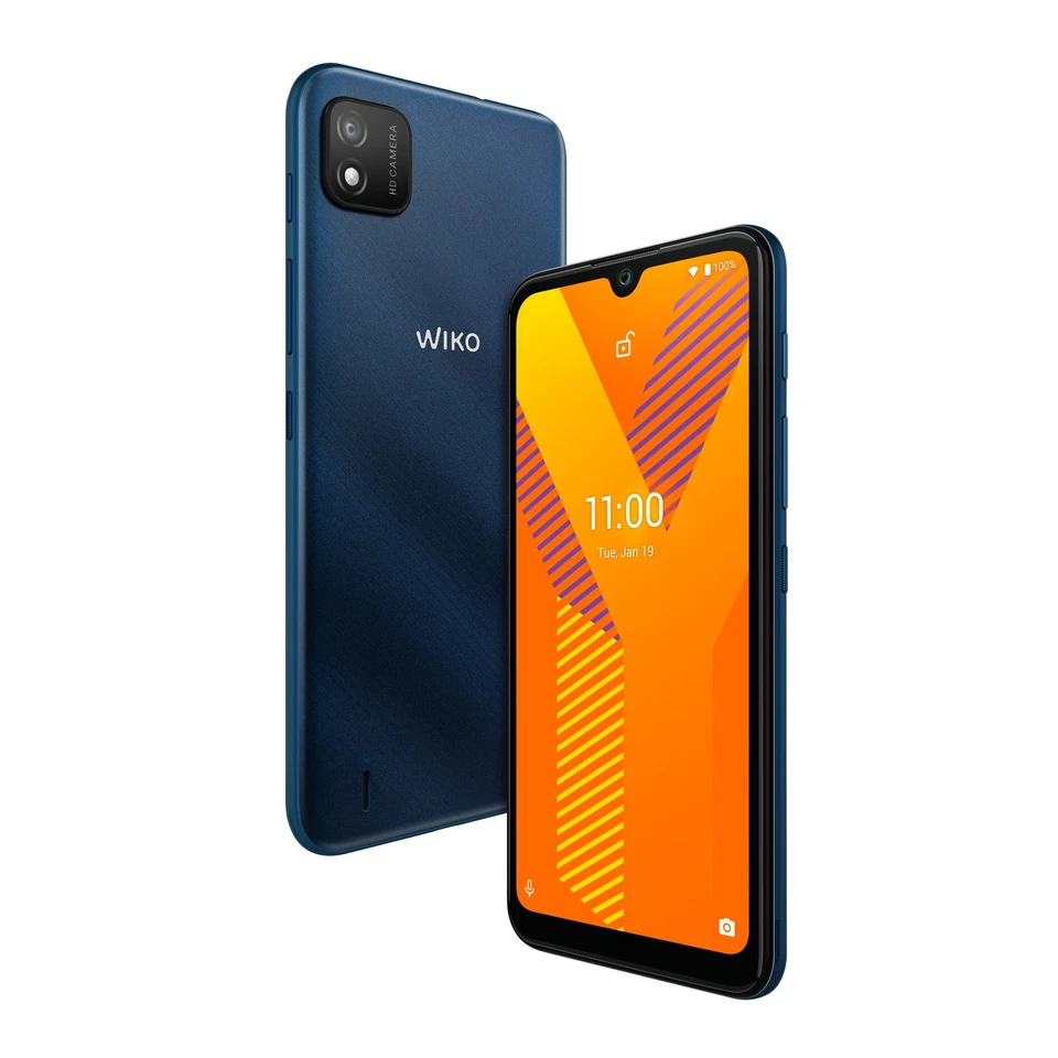 Wiko Y62 6.1" Dual SIM 4G Android 11 Smartphone 1GB/16GB 3000mAh Blue Brand New - Immagine 3 di 4