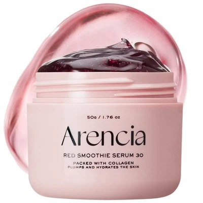 Arencia Fresh Red Smoothie Revitalisierendes Serum mit Kollagen, 50 g