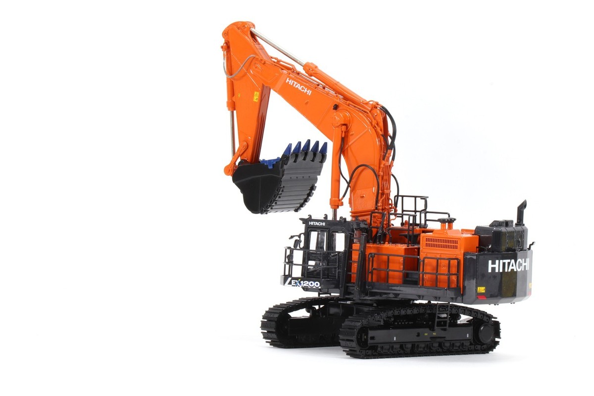 Hitachi EX1200-7 Excavator - TMC 1:50 Scale Diecast Model New 2025