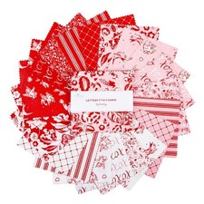 Charm Pack 5" Stacker 42pc Riley Blake "Letters To Cupid" My Mind's Eye