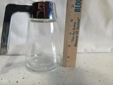 Lot of 12 Vintage Gemco? Syrup Dispensers Pourers Glass Condiment Jars