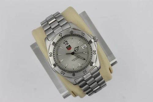 Tag Heuer WK1112.BA0311 Mens 2000 Series Professional Quartz Watch Silver BA0317