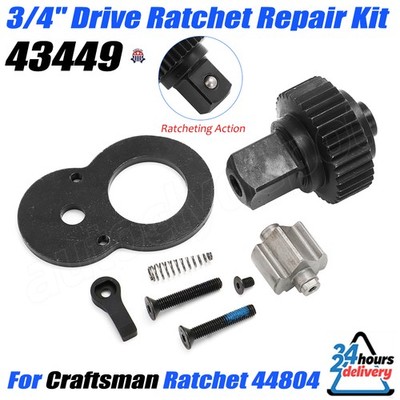 43449 3/4'' Drive Ratchet Repair Kit For Craftsman Ratchet 44804 NEW Replacement