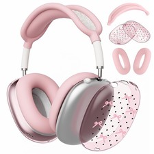 3 in 1 Case for Airpods Max Headphones,Anti-Scratch Ear Pad Covers/Ear Cups C...