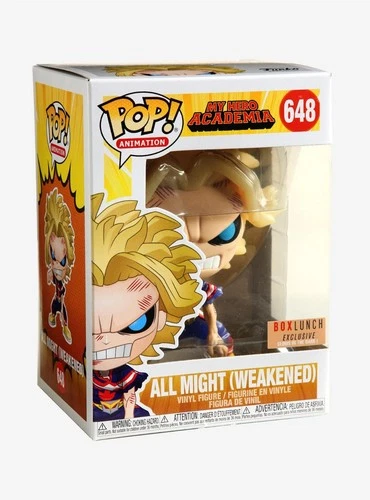 NEW! My Hero Academia Funko Pop! #648 All Might (Weakened) Vinyl Figure