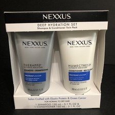 Nexxus Deep Hydration Set Shampoo/Conditioner Elastin Protein/Green Caviar Set